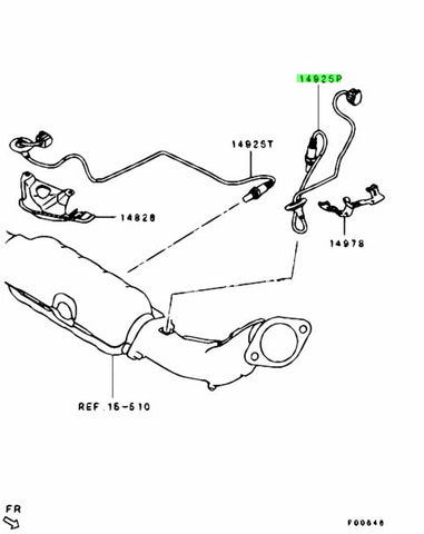 Genuine OEM Mitsubishi Oxygen Sensors for Evo X